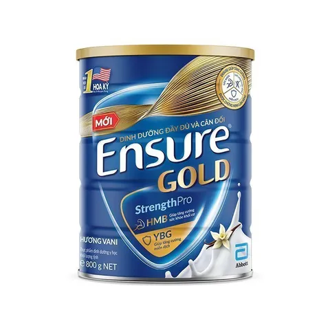 Sữa bột Ensure Gold Abbott hương vani (HMB) 800g - Rubymilk276