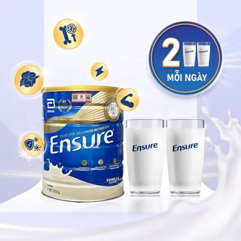 [DATE XA] Sữa Ensure Úc 850g nhập khẩu chính hãng, bổ sung dinh dưỡng cho người lớn tuổi - Rubymilk276