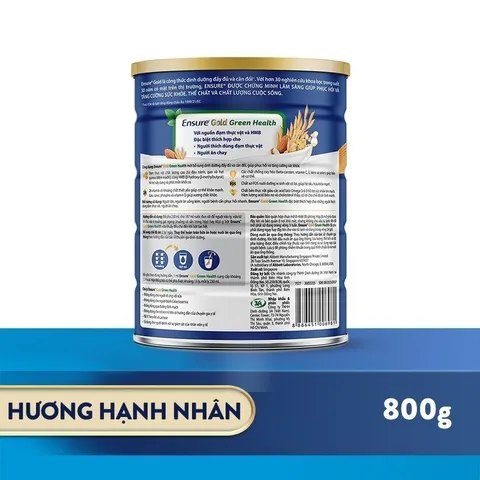 Combo 3 Lon Sữa bột Ensure Gold Green Health 800g - Rubymilk276