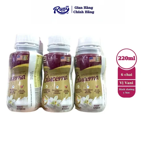 Lốc 6 Chai sữa nước Glucerna 220ml