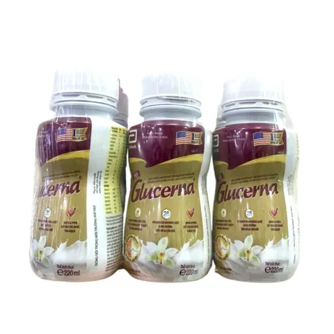 Lốc 6 Chai sữa nước Glucerna 220ml