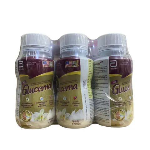Lốc 6 Chai sữa nước Glucerna 220ml