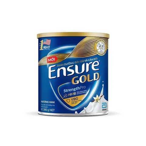 Combo 2 lon Sữa bột Ensure Gold Abbott hương vani (HMB) 380g - Rubymilk276