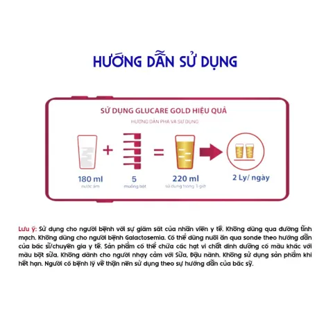 Sữa Bột Cho Người Tiểu Đường Nutricare GluGold - Hỗ Trợ Cân Bằng Đường Huyết & Giảm Biến Chứng Tim Mạch