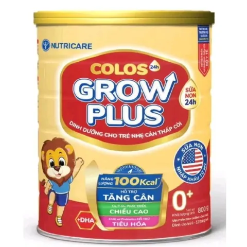 [ HSD mới] Sữa bột COLOS GROWPLUS OPTI (Sư tử) 850g đủ số