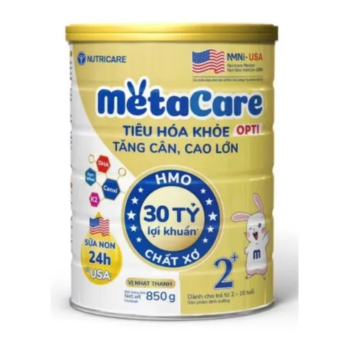 [Date Mới Nhất] Sữa Bột Metacare OPTI  0+,1+,2+ 850g