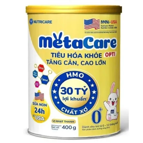 [Date Mới Nhất] Sữa Bột Metacare OPTI  0+,1+,2+ 850g