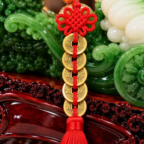 TỲ HƯU KÉO CẢI XANH - ĐỒ THỜ PHONG THUỶ NẠP TÀI LỘC