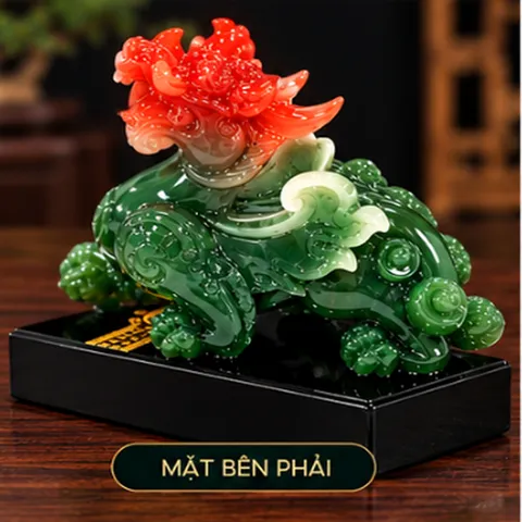 NGHÊ ĐÔI ĐẾ VƯƠNG XANH ĐẬM - ĐỒ THỜ PHONG THUỶ