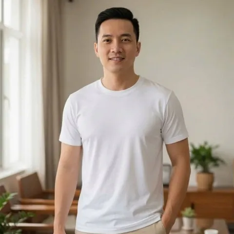 Combo 3 áo thun nam basic form đẹp – Vải co giãn 4 chiều, thấm hút tốt