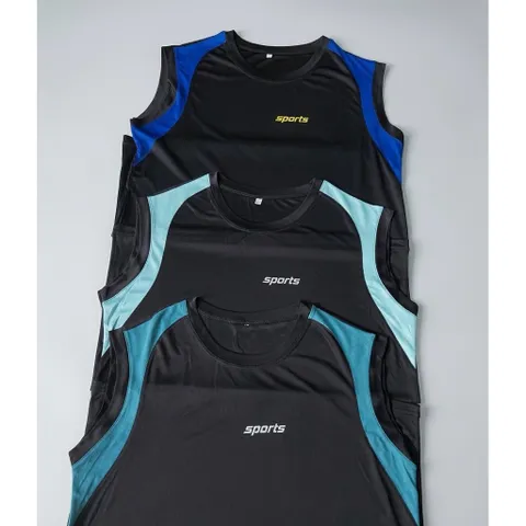 Combo 3 Áo Ba Lỗ Nam Thể Thao Thun Lạnh Co Giãn nhiều size Mặc Tập Gym Mặc Nhà thấm hút mồ hôi