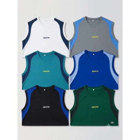 Combo 3 áo sát nách nam thể thao freesize mềm mịn thoáng khí thấm hút tốt nhiều màu