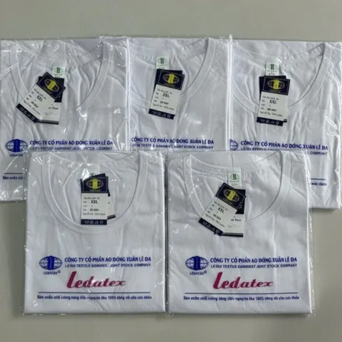Áo trắng 3 lỗ nam cotton mềm mịn – thoáng khí, thấm hút tốt, co giãn thoải mái