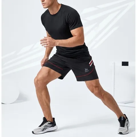 Combo 3 QUẦN ĐÙI THỂ THAO nam phối viền vải thun lạnh co giãn thoáng khí 45-65kg