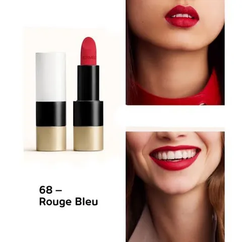 Son Môi Matte Hermes 68 Rouge Bleu Đỏ Thuần - Chính Hãng Cao Cấp Từ Pháp, Sắc Đỏ Quyến Rũ Cho Mọi Dịp 902496