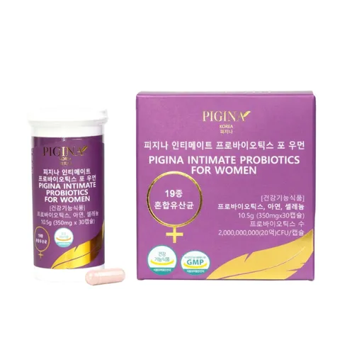 Viên uống men phụ khoa bổ sung lợi khuẩn cho nữ giới Pigina (30 viên)