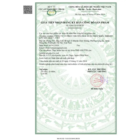 Thực phẩm bảo vệ sức khỏe The Goutto Nhật Bản – Hỗ trợ sức khỏe xương khớp, bổ sung dưỡng chất – Hộp 150 viên