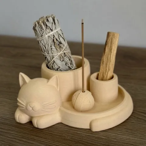 Đế đốt đa năng Xô Thơm Sage Palo santo nhang thơm Xông nhà Decor Thư giãn Trạm Hương