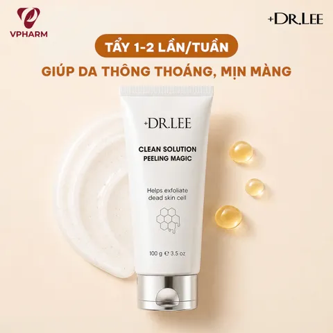Gel Tẩy Da Chết Sinh Học +Dr.lee Clean Solution Peeling Magic 100g