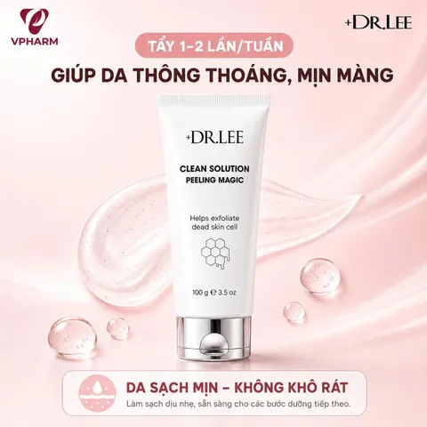 Gel Tẩy Da Chết Sinh Học +Dr.lee Clean Solution Peeling Magic 100g