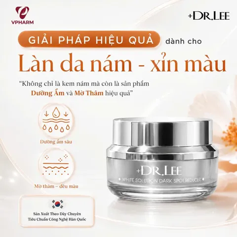 Kem Dưỡng Trắng, Mờ Thâm Nám & Ngừa Lão Hóa +Dr.Lee White Solution Dark Spot Reducer (30g)