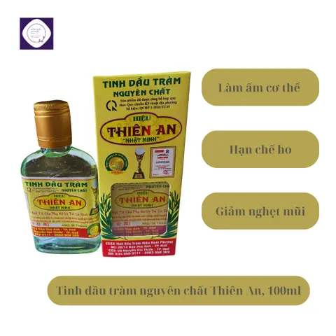 Tinh dầu tràm nguyên chất Thiên An 100ml