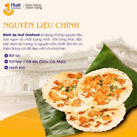 Bánh ép Huế One Food 65g