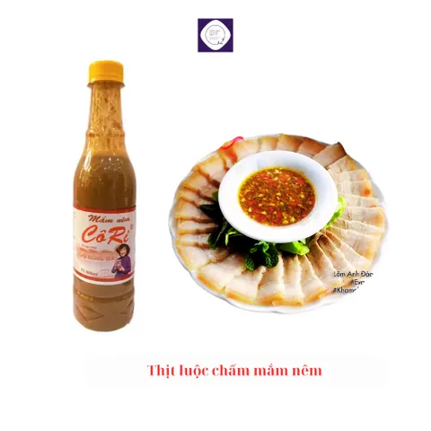Combo 3 chai Mắm nêm Cô Ri 500ml, 330ml, đặc sản Huế nổi tiếng