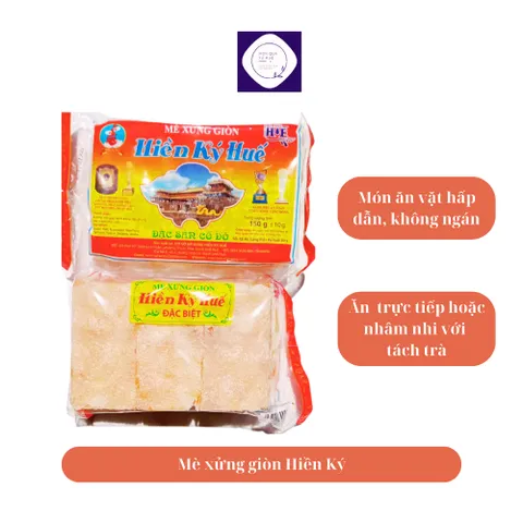 3 gói Mè xửng giòn Huế Hiền Ký, giòn ngon, hàng đặc biệt