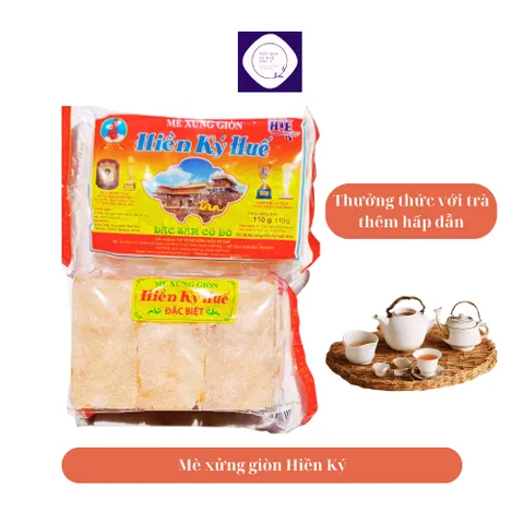 3 gói Mè xửng giòn Huế Hiền Ký, giòn ngon, hàng đặc biệt