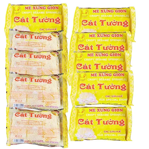3 gói mè xửng giòn Cát Tường, giòn ngon đặc biệt