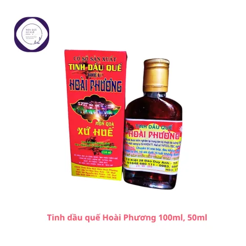 Tinh dầu quế Hoài Phương, tinh dầu quế nguyên chất của Huế