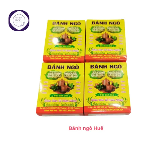 Bánh ngò cố đô, đặc sản Huế chuẩn vị Huế