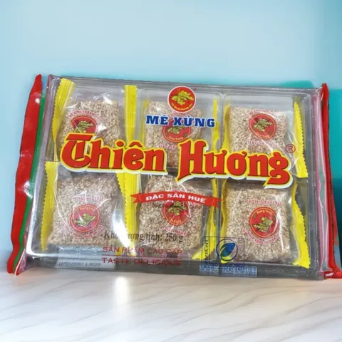 5 gói Mè xửng Thiên Hương, gói lớn sang trọng, 250g, phù hợp làm quà, đặc sản Huế, date luôn mới