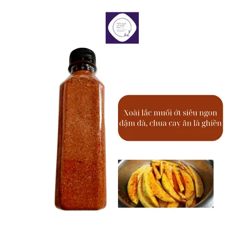 Muối ớt rang Huế, muối ớt chấm trái cây siêu ngon, đặc sản Huế