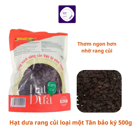 1kg Hạt dưa rang củi  loại một Tân Bảo Ký, hạt dưa chắc mẩy thơm ngon cho dịp Tết hay cho bạn nhâm nhi bên tách trà