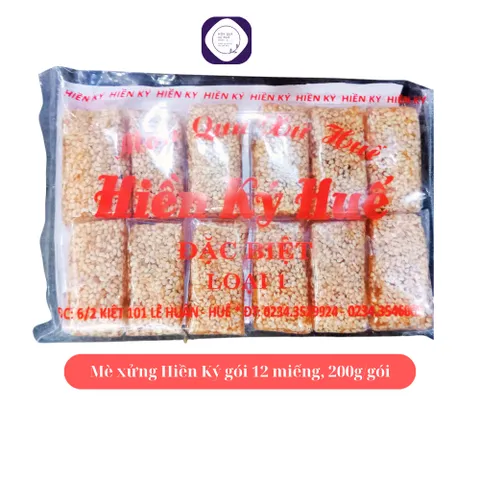 Mè xửng Hiền Ký gói 12 miếng, 200g giá tốt