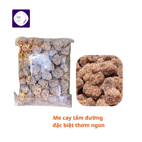 1kg Me cay tẩm đường, kẹo me ngon ăn là ghiền