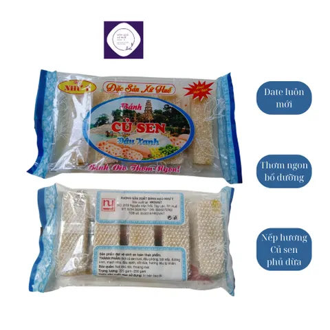 Bánh dẻo truyền thống hiệu Như Ý, bánh dẻo mix vị,  đặc sản Huế thơm ngon bổ dưỡng, 200g, date luôn mới