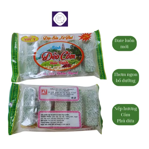 Bánh dẻo truyền thống hiệu Như Ý, bánh dẻo mix vị,  đặc sản Huế thơm ngon bổ dưỡng, 200g, date luôn mới