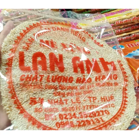 Combo 5 mè xửng tròn Lan Anh, đặc sản Huế, date luôn mới