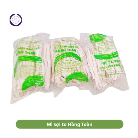 5 gói Mì sợi to Hồng Toàn, đặc biệt thơm ngon, bánh canh khô, mì sợi khô loại ngon