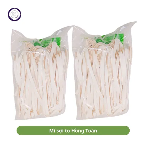 5 gói Mì sợi to Hồng Toàn, đặc biệt thơm ngon, bánh canh khô, mì sợi khô loại ngon