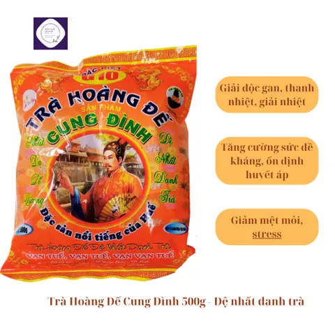 Trà Hoàng Đế Cung Đình 500g, đệ nhất danh trà