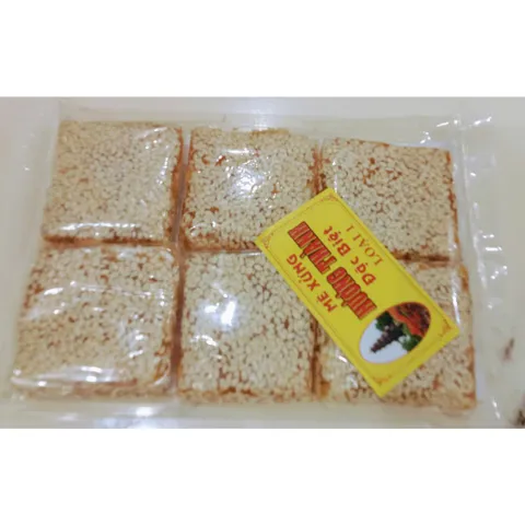 10 gói Mè xửng Huế đặc biệt loại một,miếng dày, mè xửng ngon, đặc sản Huế, date luôn mới