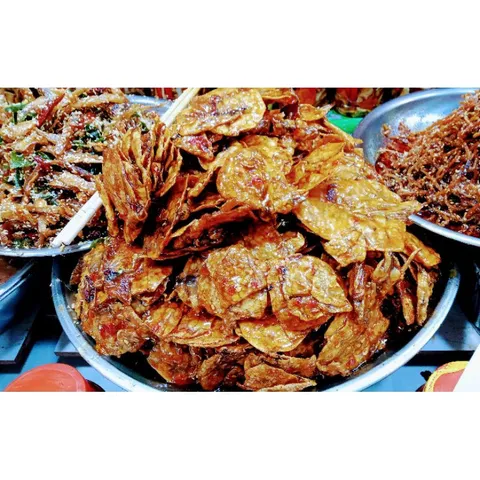 Mực rim me nguyên con, đặc biệt loại một, đặc sản Huế, ngon khó cưỡng