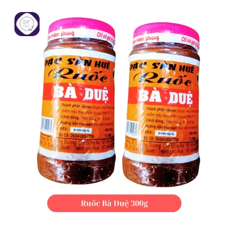 Hũ 300g Ruốc Bà Duệ ngon, đặc sản Huế nổi tiếng, date luôn mới
