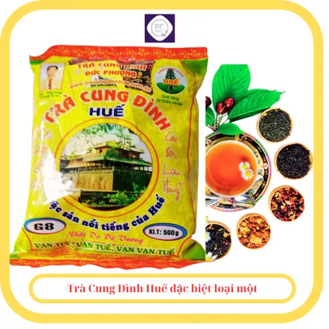 Trà Cung Đình Huế một gói 1kg, 500g, 250g