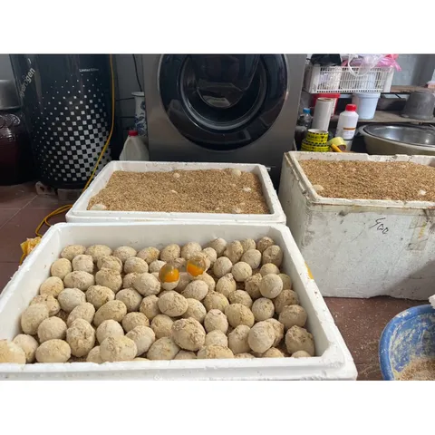 Bột Làm Trứng Bắc Thảo , Gói 1kg làm được 230-250 trứng vịt