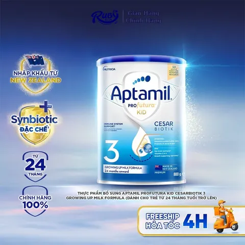 Sữa bột Aptamil Profutura Kid Cesarbiotik New Zealand số 3 - Synbiotic đặc chế